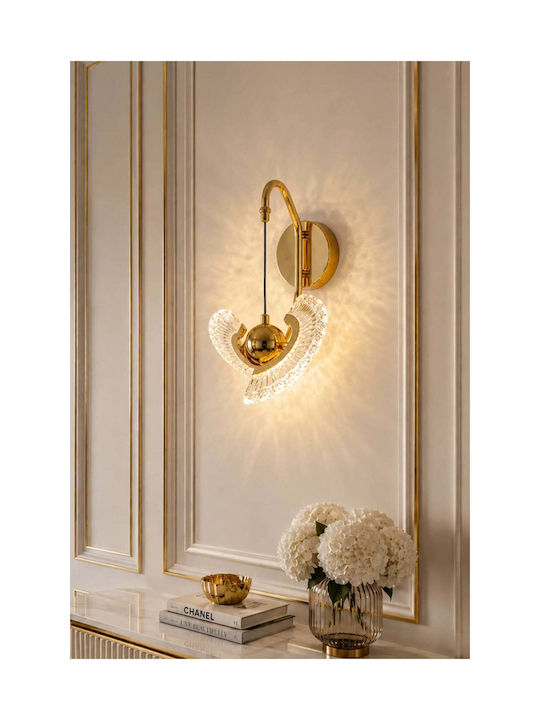 SteweHome Wall Lamp LED Gold