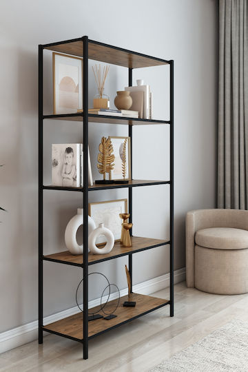 Bibliotecă Bej 50x24x150 cm