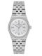 Daniel Klein Womens Watch Battery with Silver Metal Bracelet
