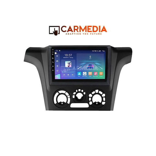 Carmedia Car Audio System for Mitsubishi Outlander 2001-2005 with A/C Bluetooth USB WiFi GPS Apple CarPlay Android Auto with 9" Touch Screen