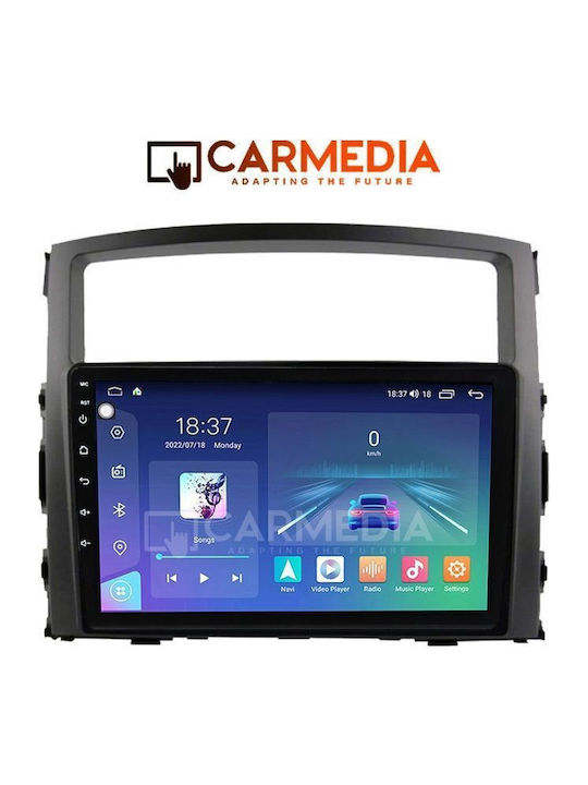 Carmedia Car Audio System for Mitsubishi Pajero 2006-2013 Bluetooth USB WiFi GPS Apple CarPlay Android Auto with 9" Touch Screen