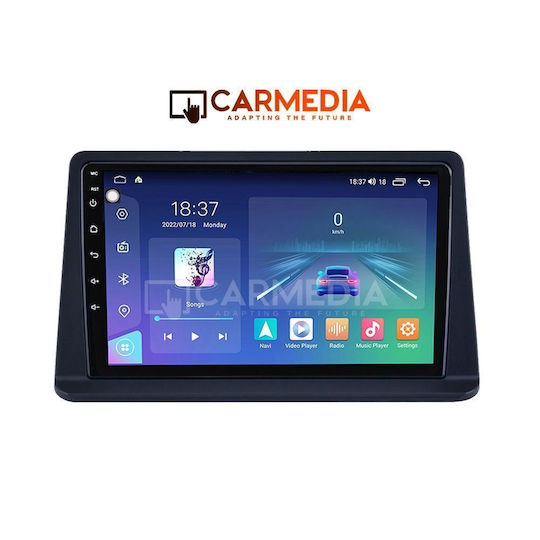 Carmedia Car Audio System for Mitsubishi Pajero 1999-2006 Bluetooth USB WiFi GPS Apple CarPlay Android Auto with 9" Touch Screen
