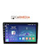 Carmedia Ηχοσύστημα Αυτοκινήτου για Nissan Navara 2006-2011 με Clima (Bluetooth/USB/WiFi/GPS/Apple-Carplay/Android-Auto) με Οθόνη Αφής 9"