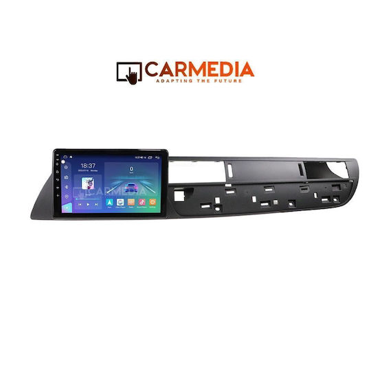 Carmedia Ηχοσύστημα Αυτοκινήτου για Citroen C5 2007-2017 (Bluetooth/USB/WiFi/GPS/Apple-Carplay/Android-Auto) με Οθόνη Αφής 9"