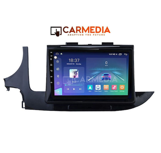 Carmedia Car Audio System for Opel Mokka 2016-2020 Bluetooth USB WiFi GPS Apple CarPlay Android Auto with 9" Touch Screen