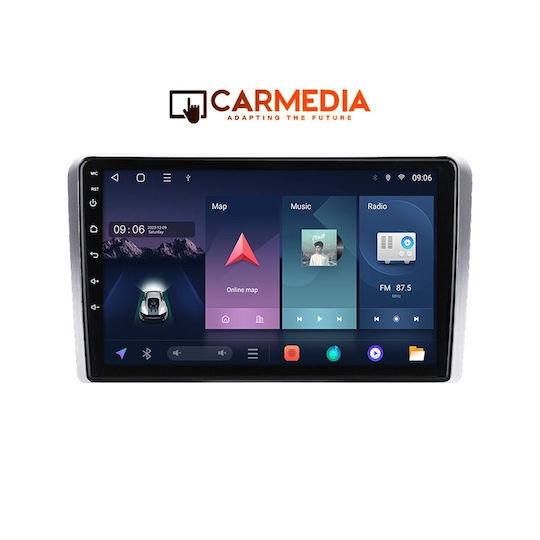 Carmedia Car Audio System for Alfa Romeo Mito 2008 (Bluetooth/USB/WiFi/GPS/Apple CarPlay/Android Auto) with 9" Touch Screen