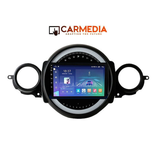Carmedia Car Audio System for Mini Cooper / Clubman Bluetooth USB WiFi GPS Apple CarPlay Android Auto with 9" Touch Screen