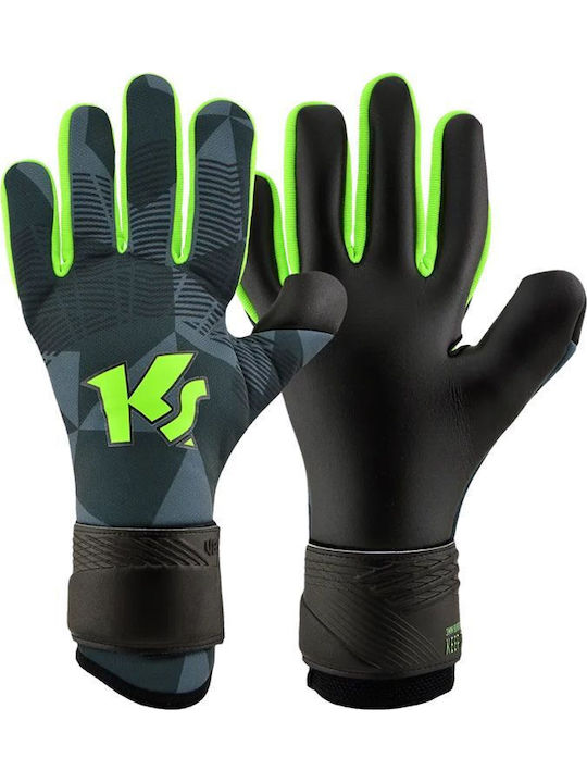 KEEPERsport Ръкавици за Вратари за Възрастни Черни
