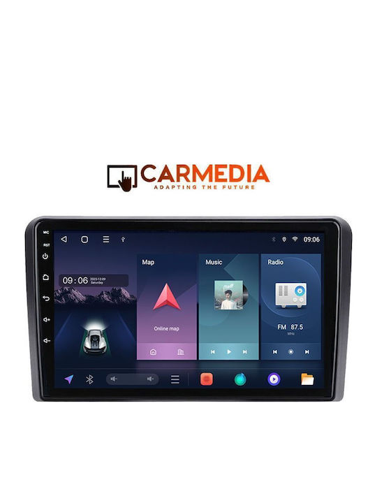 Carmedia Car Audio System for Toyota Corolla Verso 2000-2004 with Touch Screen 9 inches Bluetooth USB Wi-Fi GPS Apple CarPlay Android Auto