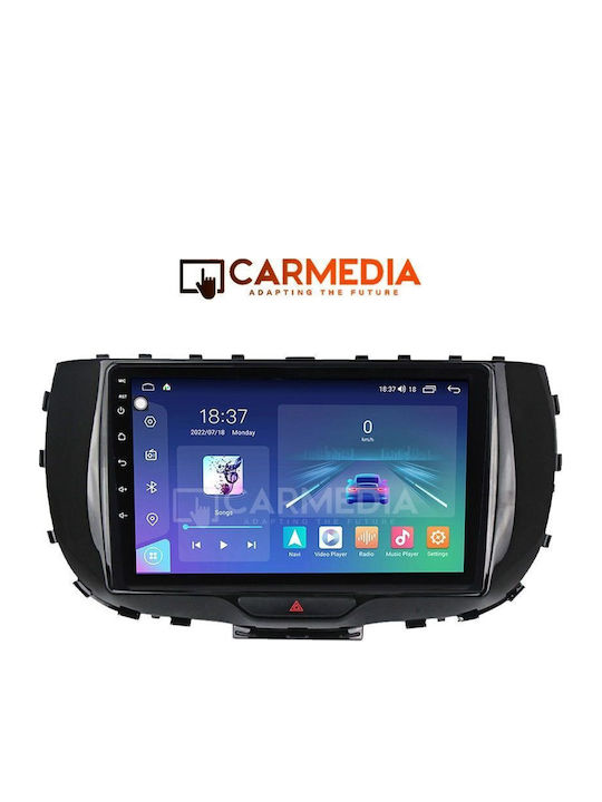 Carmedia Auto-Audiosystem für Kia Seele 2019 mit Touchscreen 9 Zoll Bluetooth USB Wi-Fi GPS Apple CarPlay Android Auto