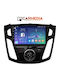 Carmedia Ηχοσύστημα Αυτοκινήτου για Ford Focus 2011-2018 (Bluetooth/USB/WiFi/GPS/Apple-Carplay/Android-Auto) με Οθόνη Αφής 9"