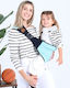 SteweHome Back Baby Carrier Green with Maximum Weight 20kg