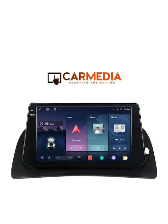 Carmedia Car Audio System for Renault Kangoo 2010 (Bluetooth/USB/WiFi/GPS/Apple CarPlay/Android Auto) with 9" Touch Screen