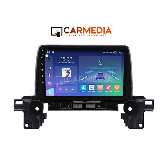Carmedia Ηχοσύστημα Αυτοκινήτου για Mazda CX-5 2017 (Bluetooth/USB/WiFi/GPS/Apple-Carplay/Android-Auto) με Οθόνη Αφής 9"