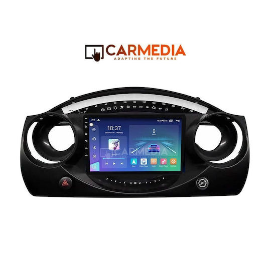 Carmedia Ηχοσύστημα Αυτοκινήτου για Mini Cooper 2000-2006 (Bluetooth/USB/WiFi/GPS/Apple-Carplay/Android-Auto) με Οθόνη Αφής 9"