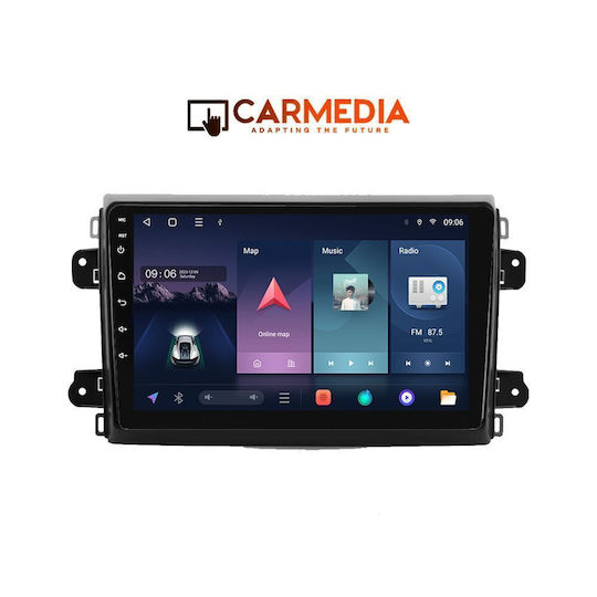 Carmedia Car Audio System for Fiat Ducato 2021 Bluetooth USB WiFi GPS Apple CarPlay Android Auto with 9" Touch Screen