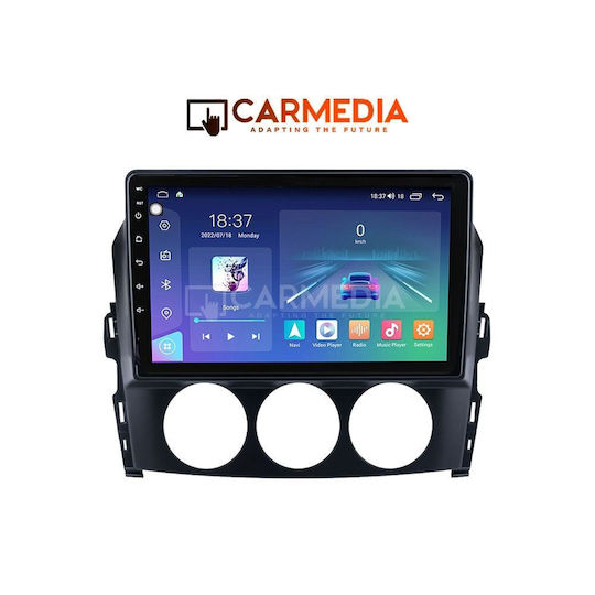 Carmedia Ηχοσύστημα Αυτοκινήτου για Mazda MX-5 2005-2015 (Bluetooth/USB/WiFi/GPS/Apple-Carplay/Android-Auto) με Οθόνη Αφής 9"