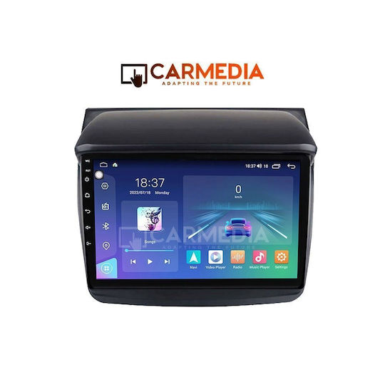 Carmedia Car Audio System for Mitsubishi L200 2006-2015 Bluetooth USB WiFi GPS Apple CarPlay Android Auto with 9" Touch Screen
