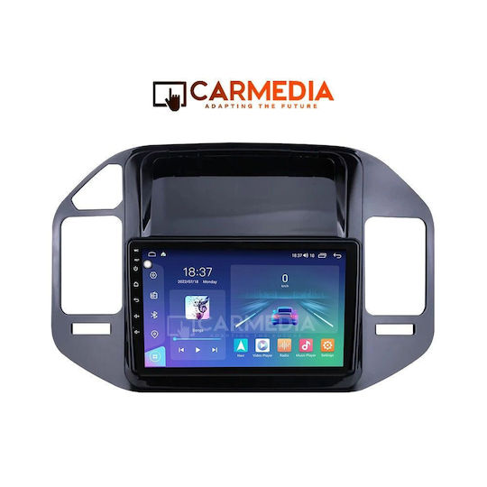 Carmedia Ηχοσύστημα Αυτοκινήτου για Mitsubishi Pajero 1999-2006 (Bluetooth/USB/WiFi/GPS/Apple-Carplay/Android-Auto) με Οθόνη Αφής 9"