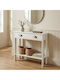 Metallic Gold Console L70xW82xH82cm