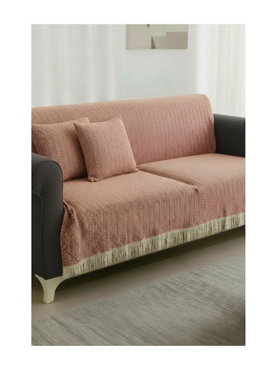 SteweHome Ριχτάρι Πολυθρόνας 170x210εκ. Κόκκινο