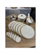 SteweHome Wicker Beige Placemats 33x33cm 15 Pieces