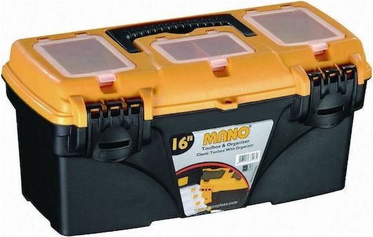 Mano Plastic Tool Case with Lid Organizer 46x20.9x19.5cm