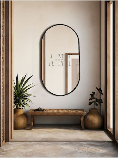 SteweHome Καθρέπτης Οβάλ 80x40cm SteweHome Καθρέπτης Οβάλ 80x40cm