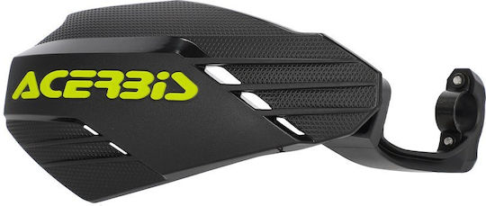 Acerbis Protective Motorcycle Handguards in Black Color