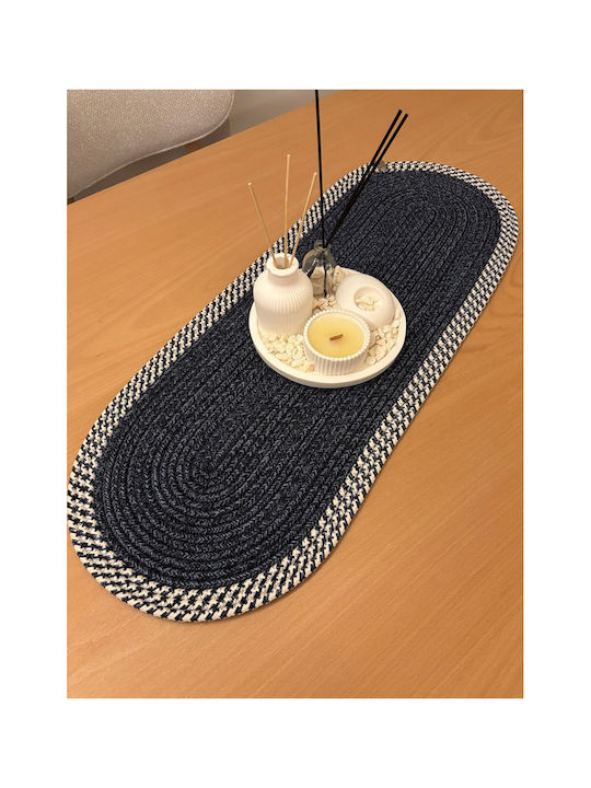 SteweHome Cotton Knitted Table Runner 30x80cm