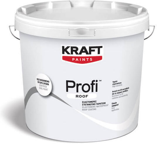 Kraft Profi Roof Elastomeric Acrylic Brushable Waterproofing 15kg White NX1256