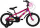 Alpina Amelie 16" Παιδικό Ποδήλατo BMX Μωβ