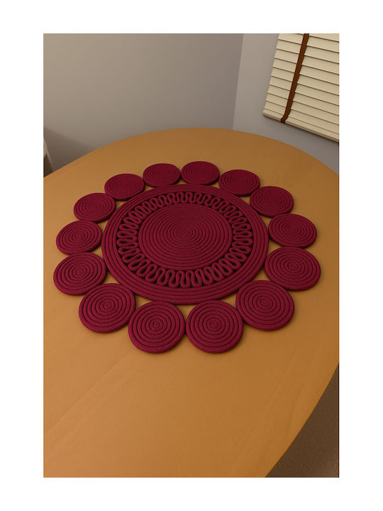 SteweHome Tablecloth Rotunda Jute Φ33cm