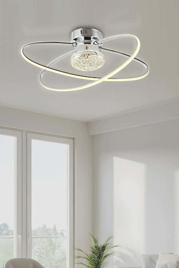 SteweHome LED Κρεμαστό Φωτιστικό Πολύχρωμο 50x25x20εκ. SteweHome LED Κρεμαστό Φωτιστικό Πολύχρωμο 50x25x20εκ.