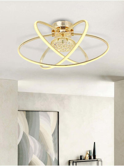 SteweHome LED Deckenleuchte Mehrfarbig 50x50x20cm SteweHome LED Deckenleuchte Mehrfarbig 50x50x20cm