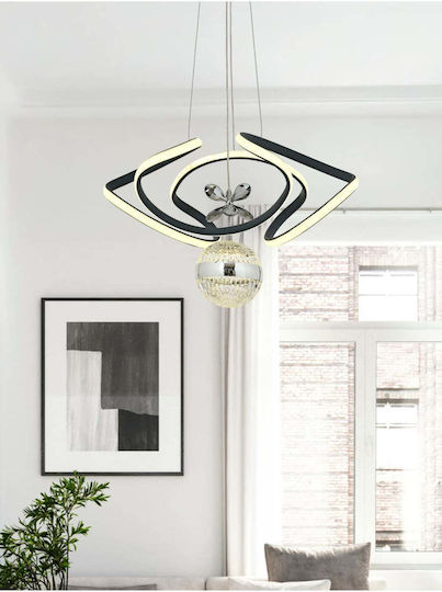 SteweHome Lumini Suspendate Multicolor LED 40x40x61cm