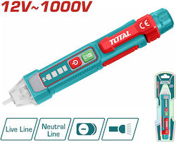 Total Spannungsprüfer THT100091 Mit Spannungsbereich 12 - 1000V