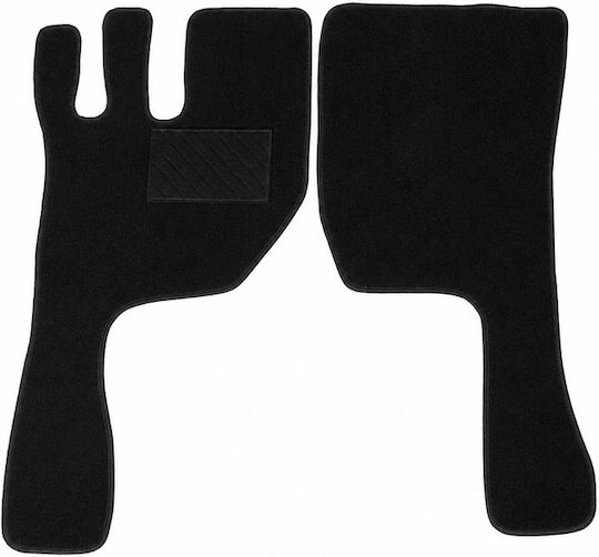 Килими за кола Мокетени Качествени Черни Волво Fh4 Модел 2012+ 2 бр