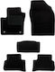 Car Mats Medium Quality Black Compatible Toyota C-HR Model 2023-Present Set of 5