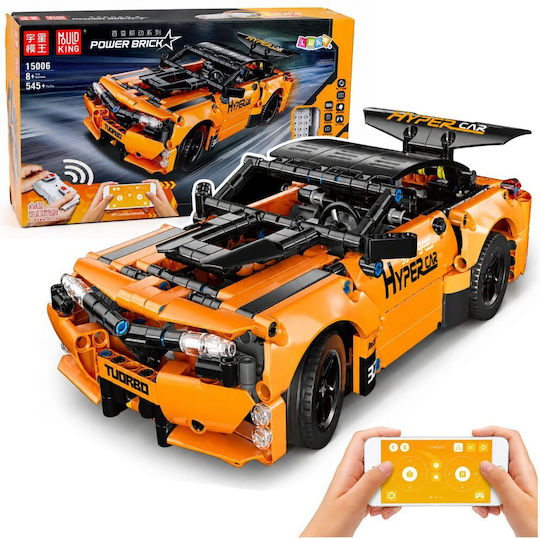 Lean Toys Remote Control RC Construction Vehicle Orange