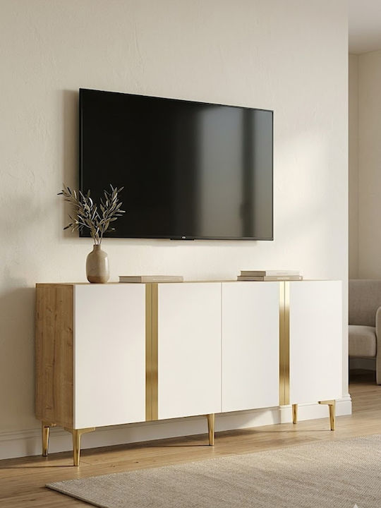 Stand TV Auriu L150xA32xÎ75cm