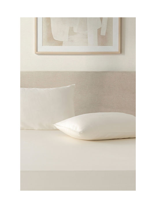 SteweHome Set Ecru Pillowcases 50x70cm