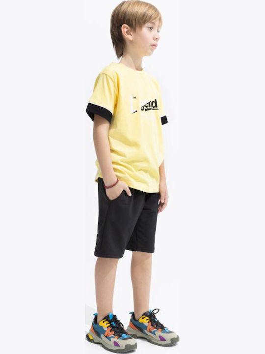 Kids Set with Shorts Summer 2 Pieces Yellow
