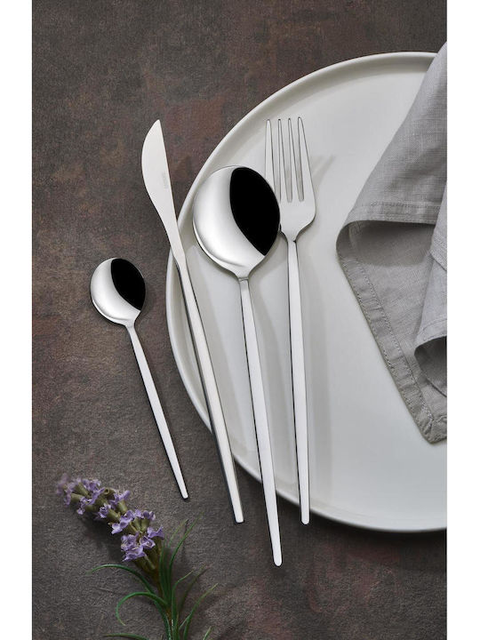 SteweHome Cutlery Set Stainless Steel Silver 16 Pieces