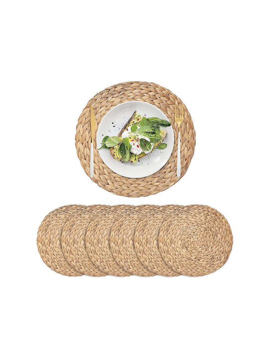 SteweHome Σουπλά Υφασμάτινο Καφέ 35x35cm SteweHome Σουπλά Υφασμάτινο Καφέ 35x35cm