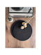 SteweHome Stoff Tischsets Schwarz 33x33cm 2 Stück