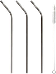 Καλαμάκια Μεταλλικά + Βουρτσάκι Σετ 4τμχ Chilly's Reusable Stainless Steel Straws Ανοξείδωτο Καλαμάκια Μεταλλικά + Βουρτσάκι Σετ 4τμχ Chilly's Reusable Stainless Steel Straws Ανοξείδωτο