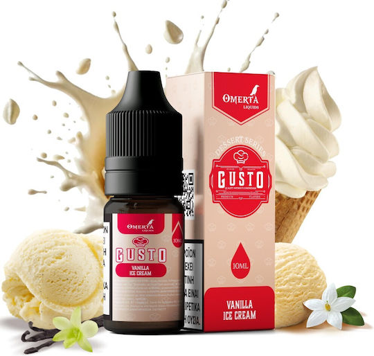 Omerta Έτοιμο Υγρό Αναπλήρωσης Vanilla Ice Cream 18mg 10ml