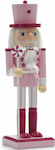General Trade Christmas Nutcracker Wooden Pink ...