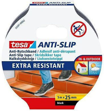 Tesa Adhesive Grip Tape Transparent 5mx25mm